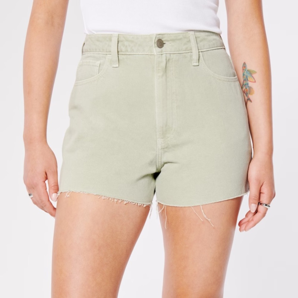 American Eagle High Rise Jean Shorts
